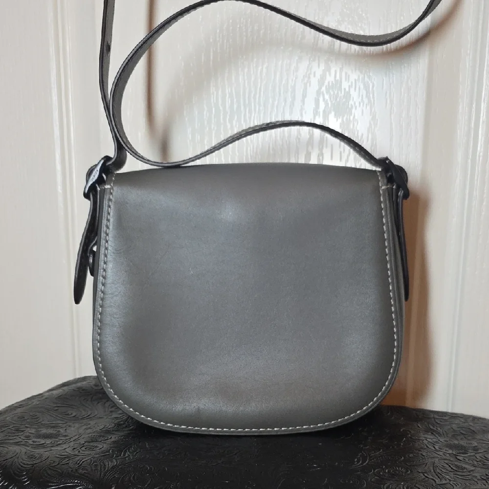 Coach 1941 Saddle 23 Gray Crossbody Bag - Picture 2 of 9
